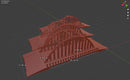Arch Steel Bridge - Digital Download .STL Files for 3D Printing