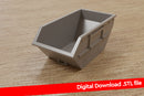 Gargabe Containter (Abzetscontainer) - Digital Download .STL Files for 3D Printing