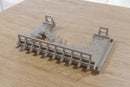 Flat Wooden Bridge - Tabletop Wargaming WW2 Terrain Miniature | 15mm 20mm 28mm | 3D Printed Model