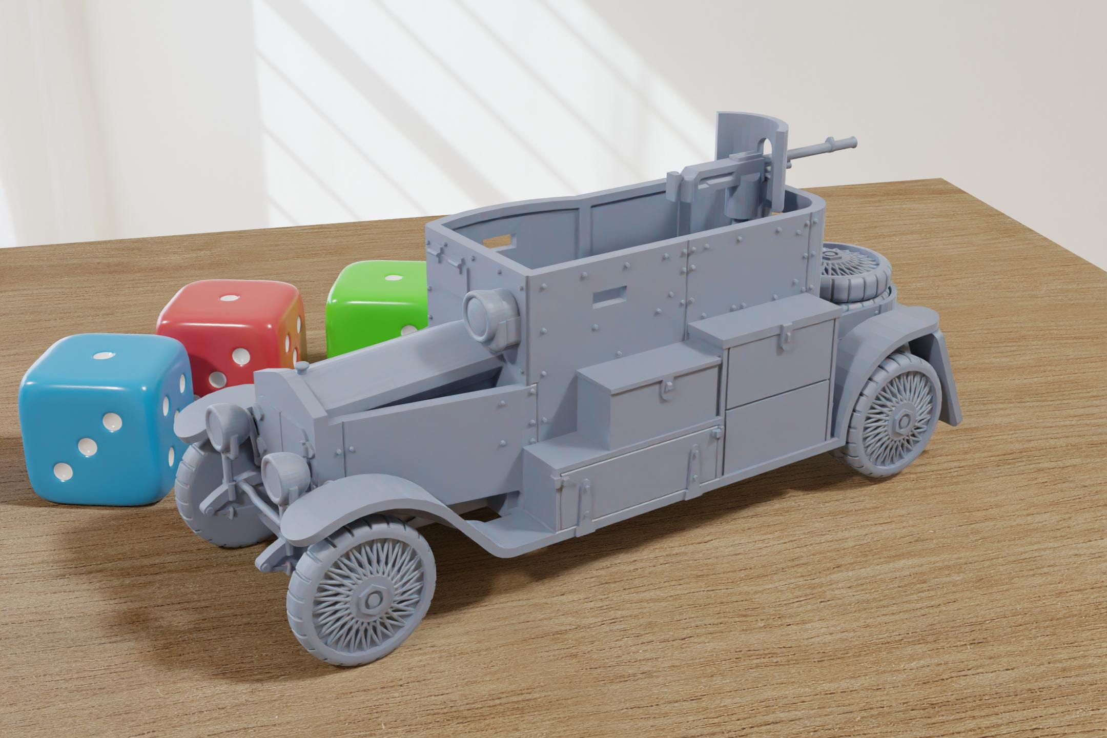 Blindé Miniature Minichamps – Échelle 1:35 – Occasion