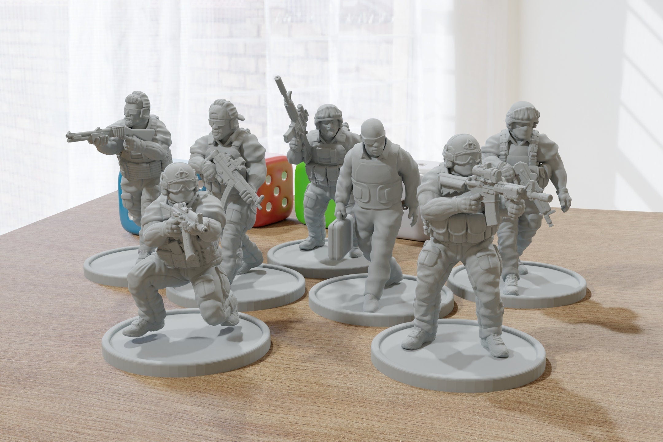 WW2 Soviet Sniper Team Resin 3D Printed Miniature -  Portugal