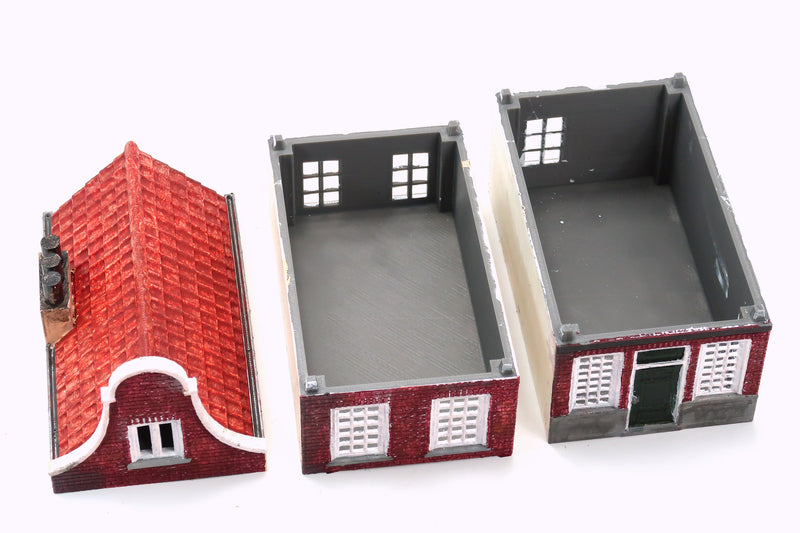 Dutch Canal Gable House - Delft 1 - Digital Download .STL file for 3D Printing
