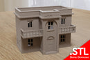 Tobruk Hotel & HQ DST2 - Digital Download .STL Files for 3D Printing