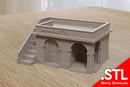 Tobruk Urban Building SST1 - Digital Download .STL Files for 3D Printing