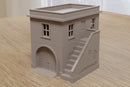 Tobruk Village Bundle – 4 North African Buildings & Town Walls STL