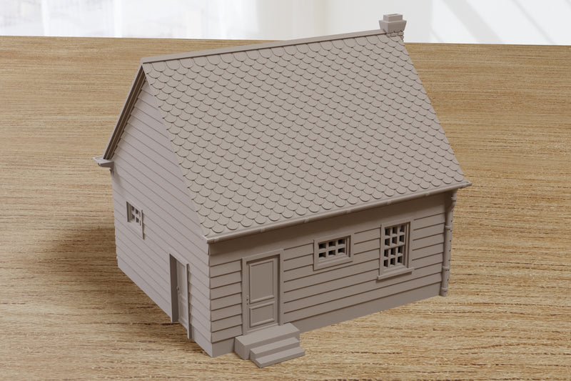 American Classic Suburban House SS1 - Digital Download .STL file for 3D Printing