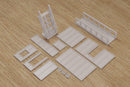 Shoothouse modulare CQB STL – Moderna struttura di addestramento tattico da 28 mm | Terreno di Wargaming | SWAT/Combattimento militare/urbano - Download digitale file .STL per la stampa 3D