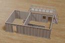 Shoothouse modulare CQB STL – Moderna struttura di addestramento tattico da 28 mm | Terreno di Wargaming | SWAT/Combattimento militare/urbano - Download digitale file .STL per la stampa 3D