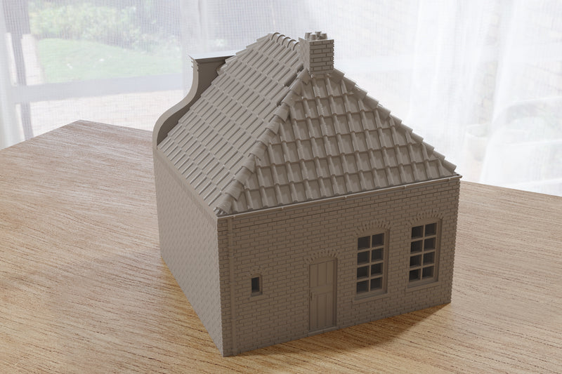 Dutch Village Hals Gevel DV HG T1 - Digital Download .STL Files for 3D Printing