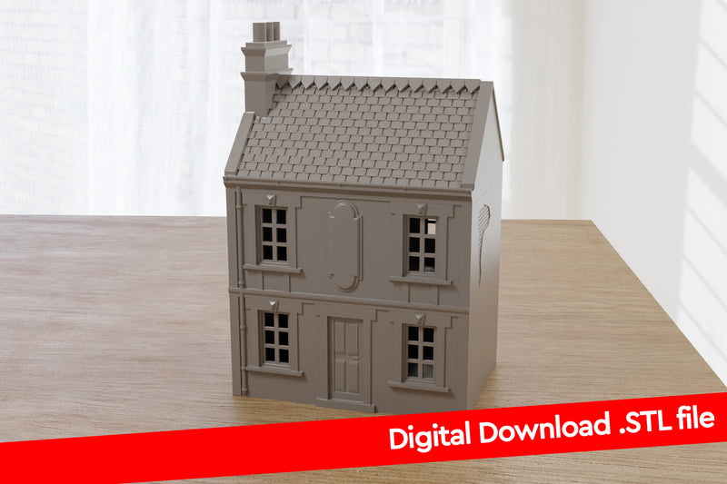 Normandy French Cottage DS T9 - Digital Download .STL Files for 3D Printing