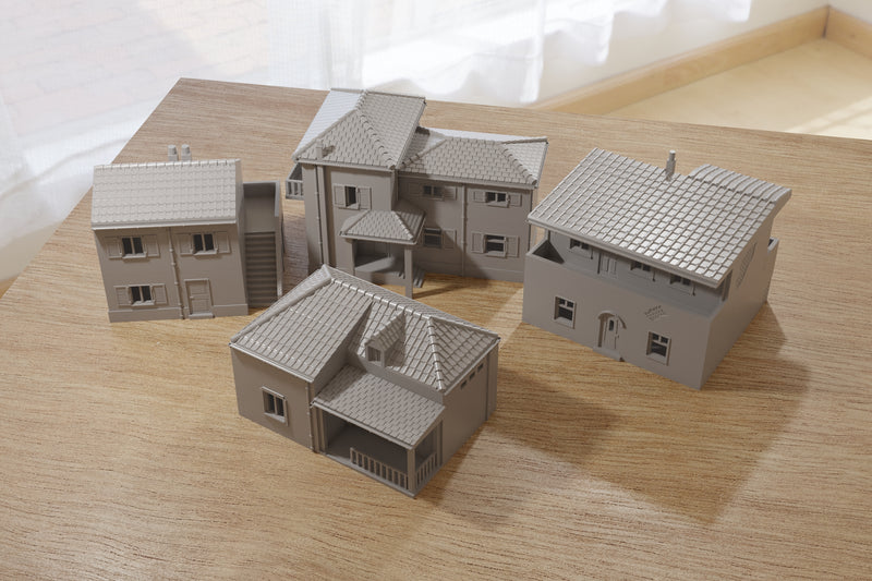 Italian Village Collection - Digital Download .STL Files for 3D Printing