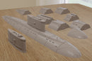 Kilo Class Inspired Submarine – Massive 28mm Modern Wargaming Terrain - Digital Download .STL file for 3D Printing