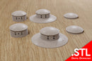 Maginot Line Gun Turret M1932 - WW2 Miniature Wargaming Terrain - Digital Download .STL file for 3D Printing