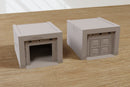 Soviet Truck Garage & Workshop – Zona Alfa & Modern Wargaming Terrain - Digital Download .STL file for 3D Printing