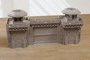 Grimdark Checkpoint-Tor & Wachtürme – Modulares Sci-Fi-Wargaming-Gelände - Digitaler Download .STL-Datei für den 3D-Druck