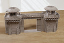 Grimdark Checkpoint-Tor & Wachtürme – Modulares Sci-Fi-Wargaming-Gelände - Digitaler Download .STL-Datei für den 3D-Druck
