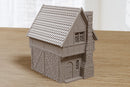 Medieval Night Life District House H3 - WW2 Miniature Wargaming Terrain - Digital Download .STL file for 3D Printing