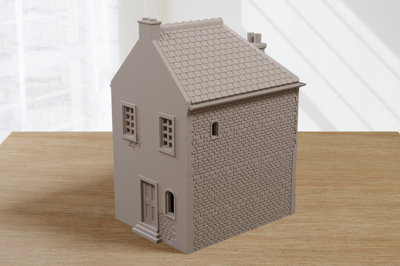 Normandy Row Cottage TS10 - Digital Download .STL Files for 3D Printing