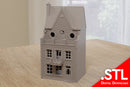 North France Townhouse NFC03 - WW1 - WW2 Miniature Wargaming Terrain - Digital Download .STL file for 3D Printing