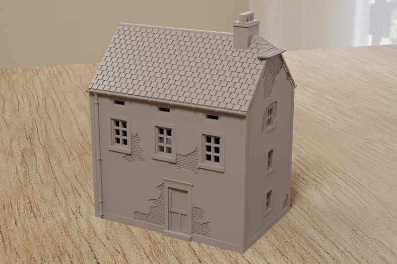 Ardennes Foy Village Cottage – Battle of the Bulge - Digital Download .STL file for 3D Printing