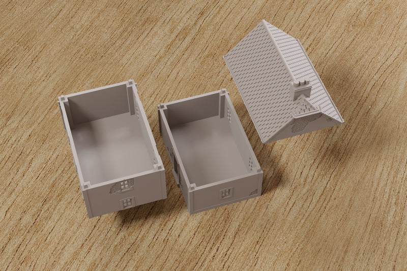 Ardennes Foy Village Cottage – Battle of the Bulge - Digital Download .STL file for 3D Printing