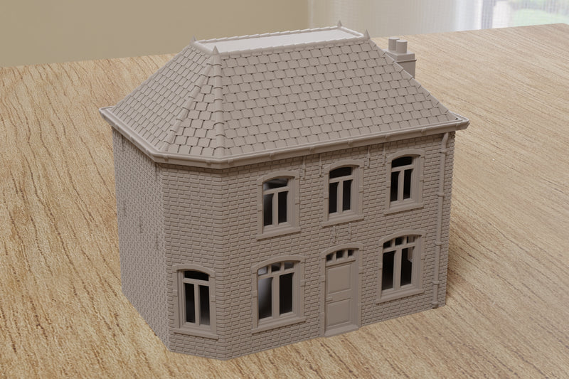 Ardennes Vielsalm Cottage – Battle of the Bulge - Digital Download .STL file for 3D Printing