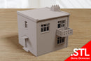 Small Soviet Block House T2 - Cold War - Stalker - Digital Download .STL file for 3D Printing
