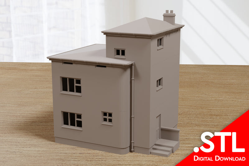 Small Soviet Block House T4 - Cold War - Stalker - Digital Download .STL file for 3D Printing