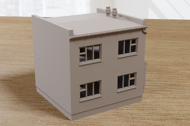 Petite maison soviétique T1 - Guerre froide - Stalker - Téléchargement numérique : fichier .STL pour impression 3D