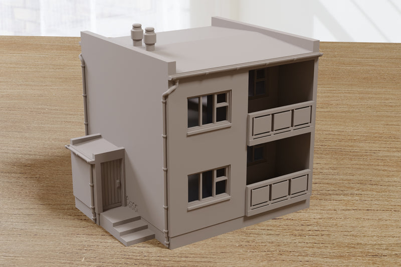 Petite maison soviétique T1 - Guerre froide - Stalker - Téléchargement numérique : fichier .STL pour impression 3D