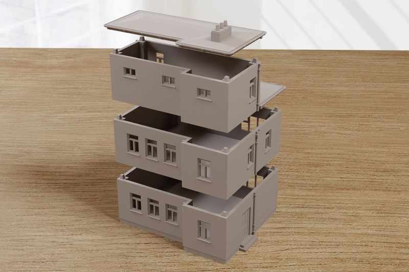 Small Soviet Block House T3 - Cold War - Stalker - Digital Download .STL file for 3D Printing