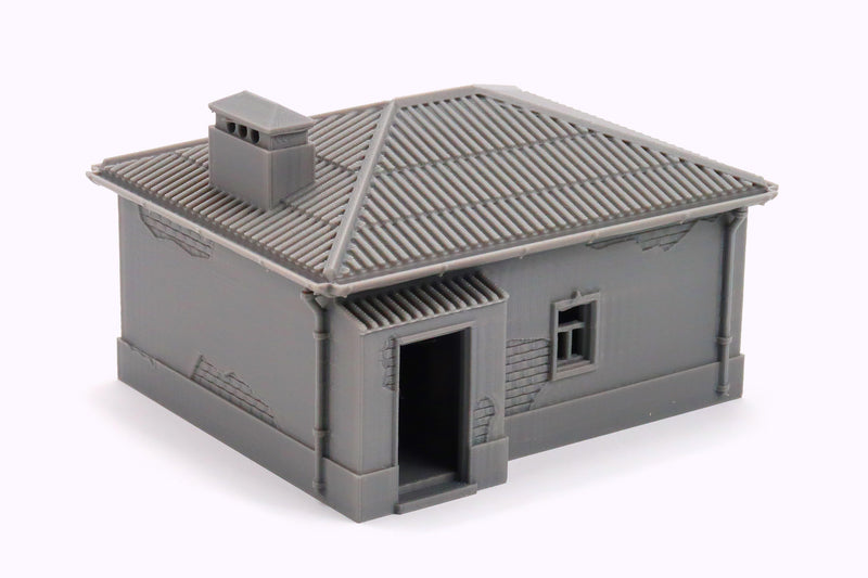 Soviet Small Rural House Zona Alfa - Digital Download .STL Files for 3D Printing