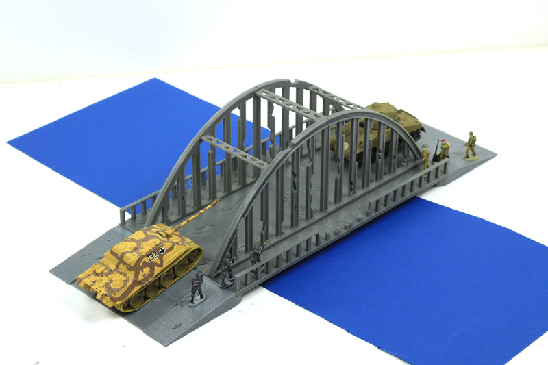 Bogenstahlbrücke - Digitaler Download .STL-Dateien für den 3D-Druck