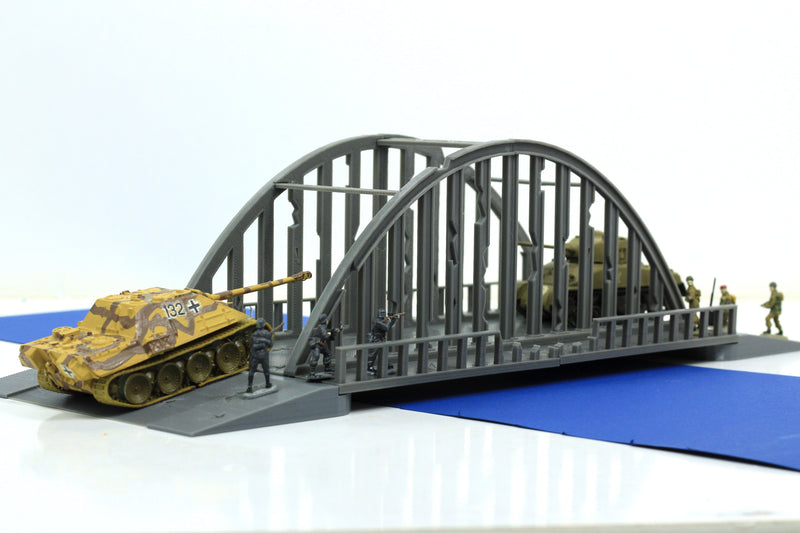 Bogenstahlbrücke - Digitaler Download .STL-Dateien für den 3D-Druck