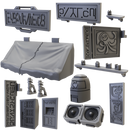 Terrain Crate: Sci-Fi Battlezone Street Accessories – 28mm Terrain for Urban Wargames