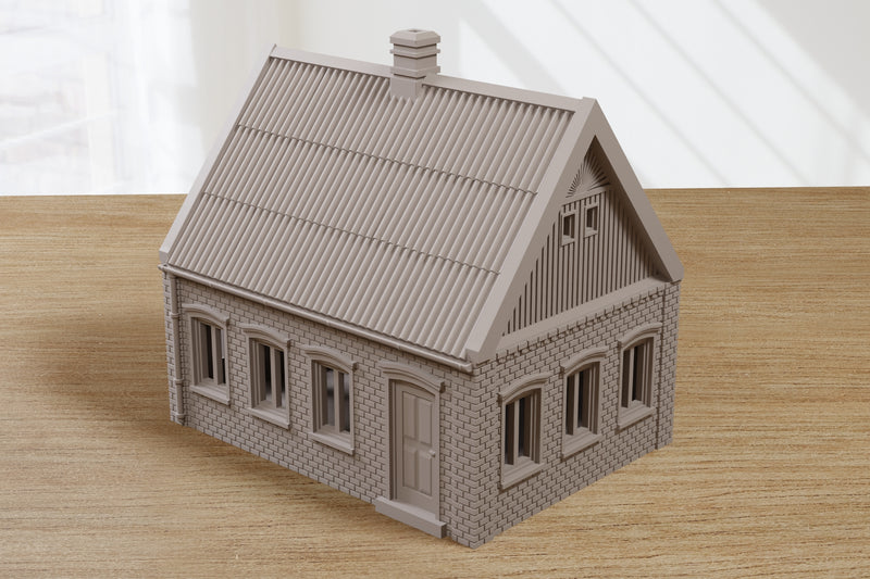 Ukrainian Surbuban / Village House USH_03 - Digital Download .STL Files for 3D Printing