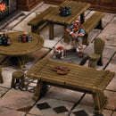 Terrain Crate: Fantasy Tables and Chairs – 28mm RPG Terrain Set
