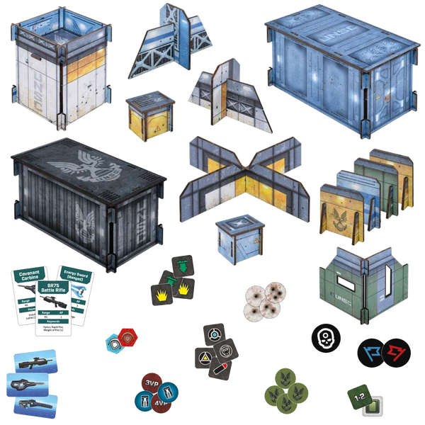 UNSC Base Terrain Set – Halo: Flashpoint