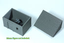 Stone Normandy Shed - 3D Printed Wargaming Terrain, 28mm Scale