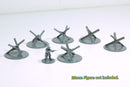 Tank Obstacle Hedgehog - 15mm, 20mm, 28mm 3D Printed Terrain for Tabletop Wargaming | Bolt Action - Set of 6pcs