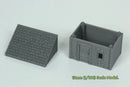 Stone Normandy Shed - 3D Printed Wargaming Terrain, 28mm Scale