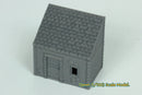 Stone Normandy Shed - 3D Printed Wargaming Terrain, 28mm Scale