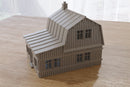 Traditional Soviet Dacha House - Tabletop Wargaming WW2 Terrain | 15mm 20mm 28mm HO Miniature 3D Printed Model | Bolt Action