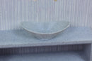 Modern Oval Sink - Dollhouse Miniature 1:12 Miniature Dollhouse Furniture