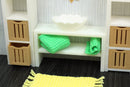 Bathroom Furniture Set - Dollhouse Miniature 1:12 Miniature Dollhouse Furniture
