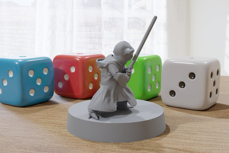 Yoda - Star Wars Legion 35mm Proxy Miniature for Tabletop RPG
