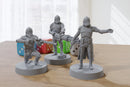 Clone Trio - Star Wars Legion 35mm Proxy Miniature for Tabletop RPG