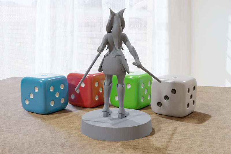 Ahsoka - Star Wars Legion 35mm Proxy Miniature for Tabletop RPG