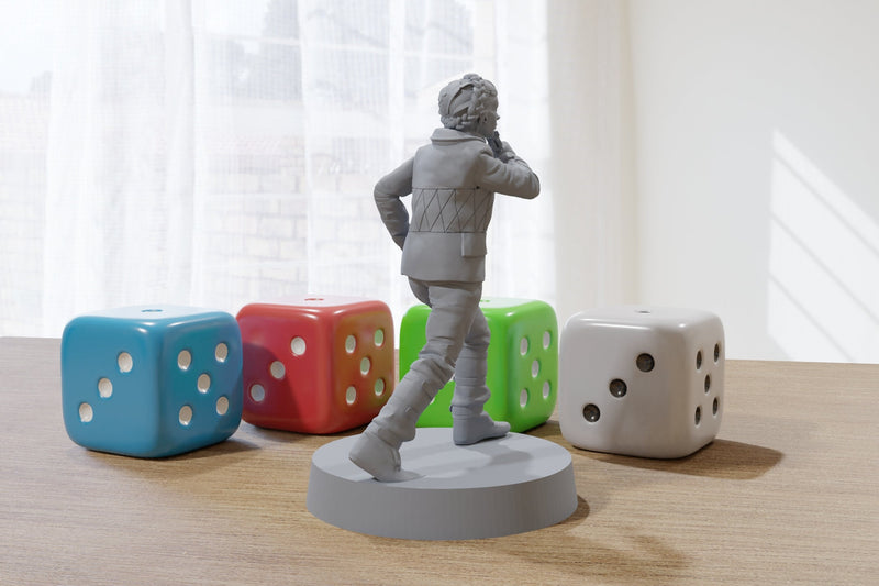 Princess Leia - Battle of Hoth - Star Wars Legion 35mm Proxy Miniature for Tabletop RPG