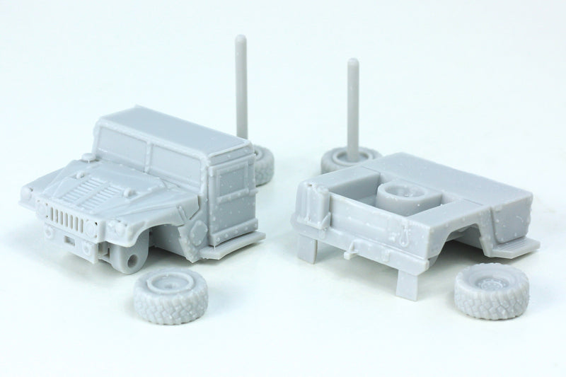 Armed Humvee (Hummer) - Miniature Gaming Tabletop RPG - 28mm Vehicle